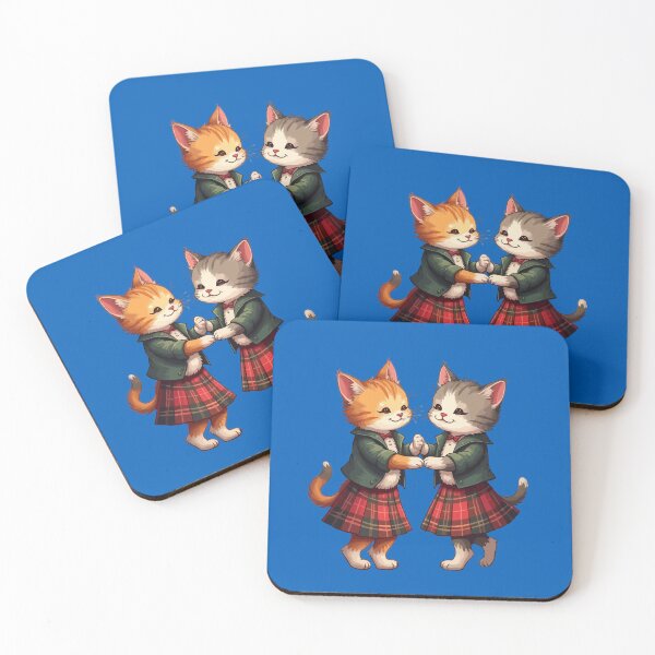 Item preview, Orange Cats Dancing Scottish Ceilidh Celebration designed and sold by taiche.