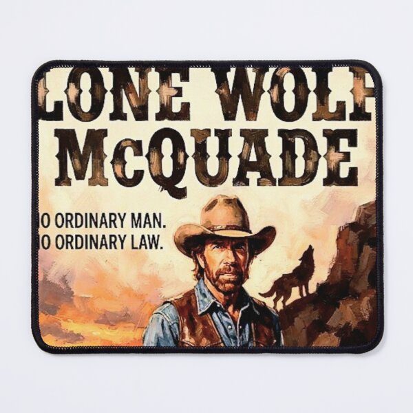 Item preview, Lone Wolf McQuade Action Western Fine Art Tribute designed and sold by Art's Diner.