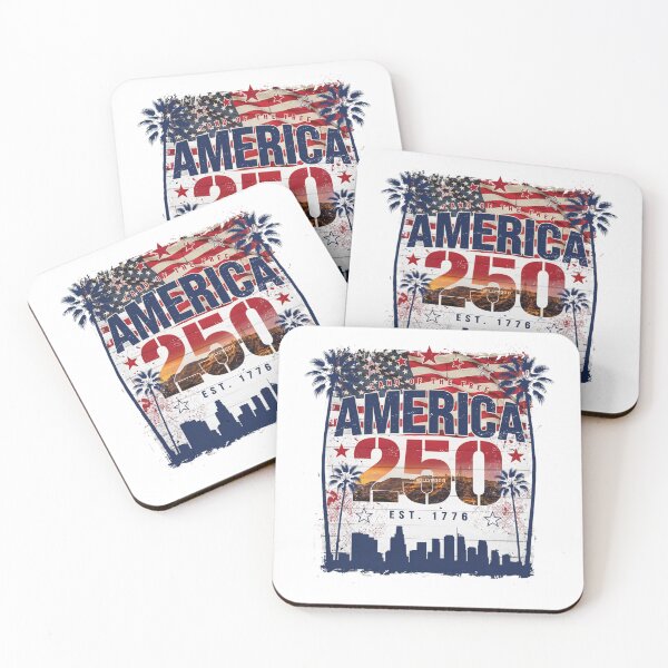Item preview, America 250 Miami Semiquincentennial Vintage USA Beach Flag v1 designed and sold by DarylWelsh2024.