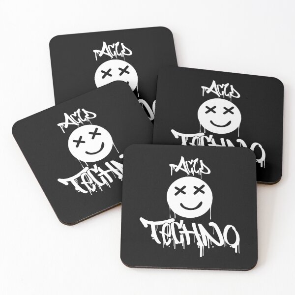 Item preview, Acid Techno Smiley designed and sold by Autonetix.