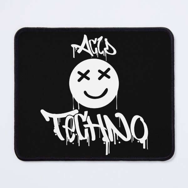 Item preview, Acid Techno Smiley designed and sold by Autonetix.