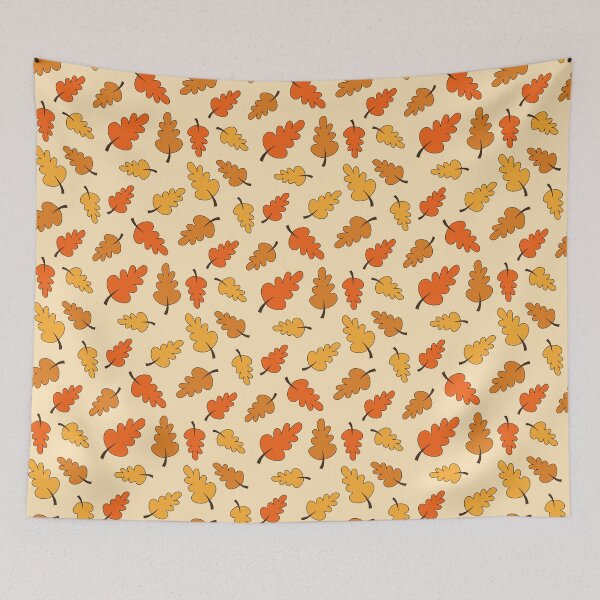 Item preview, Cozy Autumn Oak Leaves Pattern Fall Aesthetic designed and sold by AnnaDesertArt.