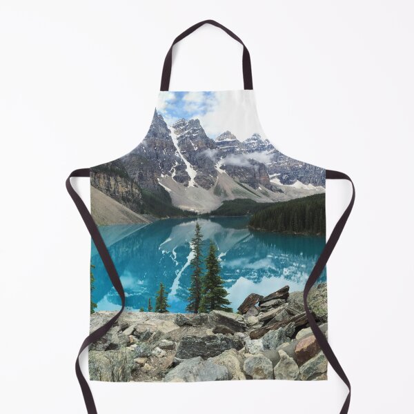 Item preview, Arctic turquoise glacial lakes of Alberta, Canada color landscape photograph art print designed and sold by Jéanpaul Ferro.