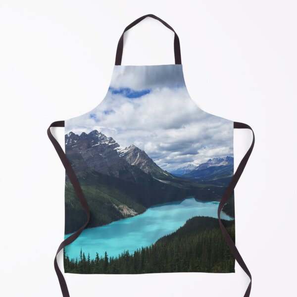 Item preview, Arctic turquoise glacial lakes of Alberta, Canada color landscape photograph art print designed and sold by Jéanpaul Ferro.