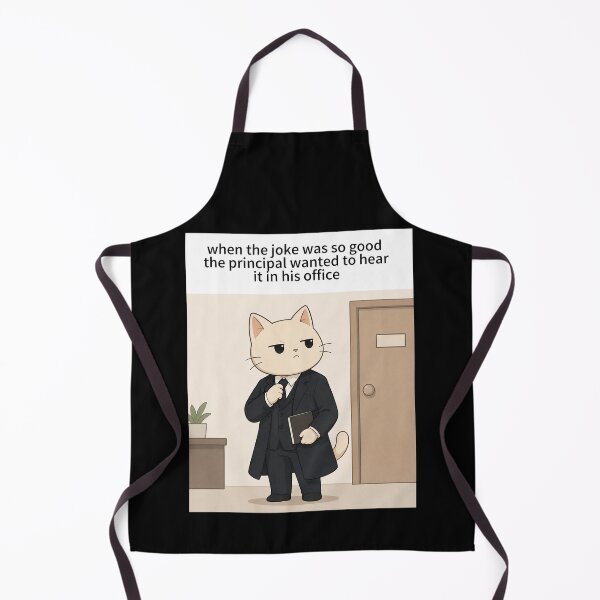 Item preview, When the Joke Was Too Good – Principal’s Office Cat designed and sold by Mavriboy.