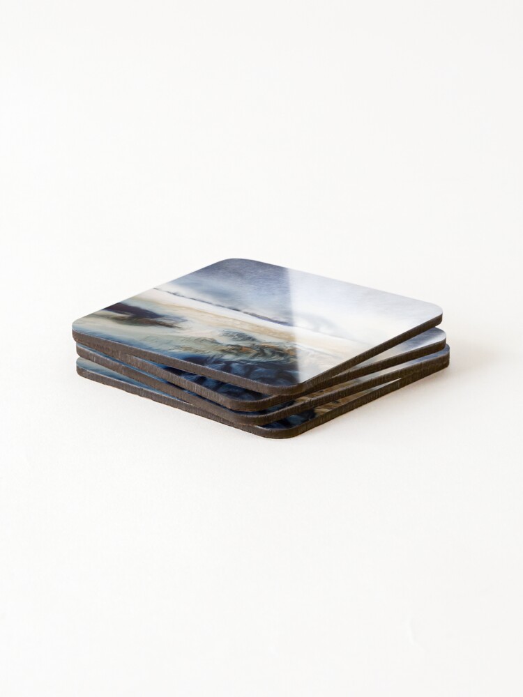 Thumbnail 4 of 5, Coasters (Set of 4), Blue Rocks designed and sold by deanimages.