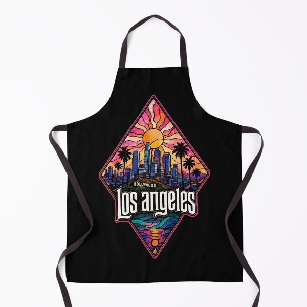Item preview, Hollywood Los Angeles Stained Glass Travel designed and sold by TomFrontierArt.