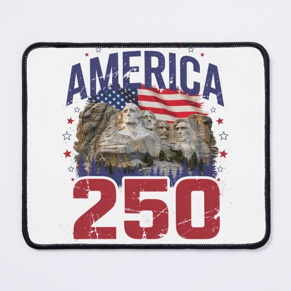 Item preview, America 250 Mount Rushmore South Dakota Semiquincentennial 1776 - 2026 Vintage Flag v1 designed and sold by DarylWelsh2024.