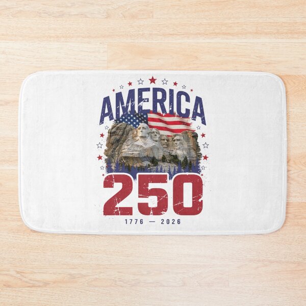 Item preview, America 250 Mount Rushmore South Dakota Semiquincentennial 1776 - 2026 Vintage Flag v1 designed and sold by DarylWelsh2024.
