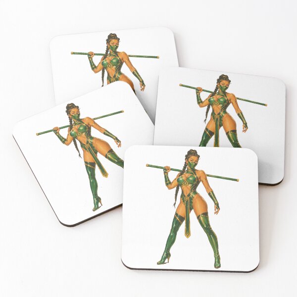 Item preview, Ninja Pin Up | M K Vintage Pin-Up Fan Art designed and sold by Cosplayvintage.
