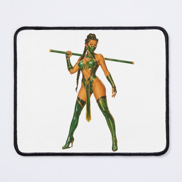 Item preview, Ninja Pin Up | M K Vintage Pin-Up Fan Art designed and sold by Cosplayvintage.