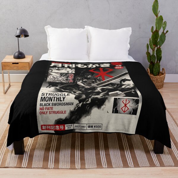 Item preview, Black Swordsman 90s Vintage Poster designed and sold by zumerdiego.