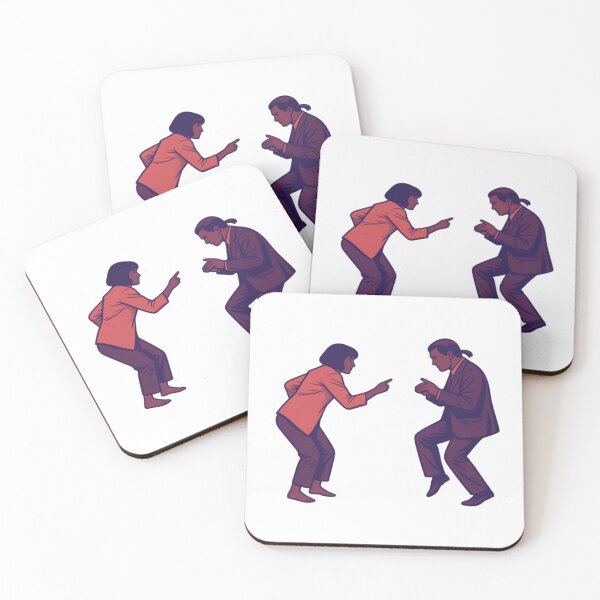 Item preview, Retro Dance-Off Duo – Vintage Pop Art Illustration designed and sold by Cloud420.