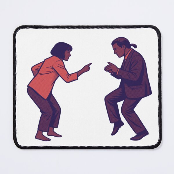 Item preview, Retro Dance-Off Duo – Vintage Pop Art Illustration designed and sold by Cloud420.