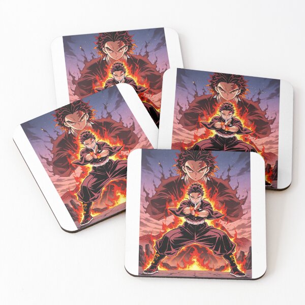 Item preview, Manga - Central Character of Demon Slayer, Determined Fighter designed and sold by AnimeShin.