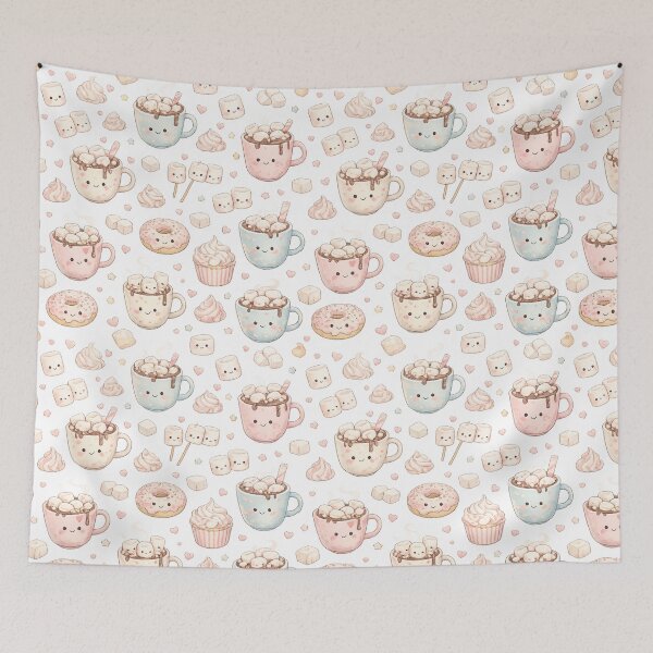 Item preview, Cute Hot Chocolate and Marshmallow Treats designed and sold by kyrasolis.
