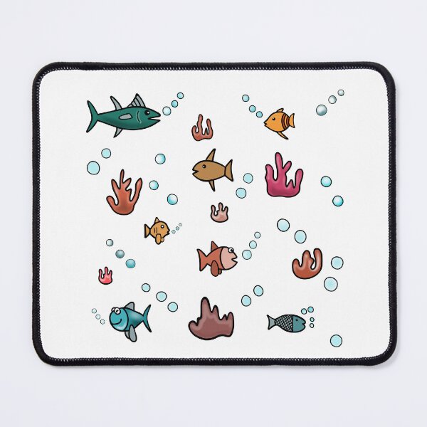 Item preview, Colorful Tropical Fish And Coral designed and sold by Sartoris Art.