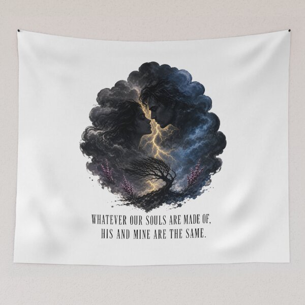 Item preview, Wuthering Heights – Souls Made of Storm designed and sold by Fenay Designs.