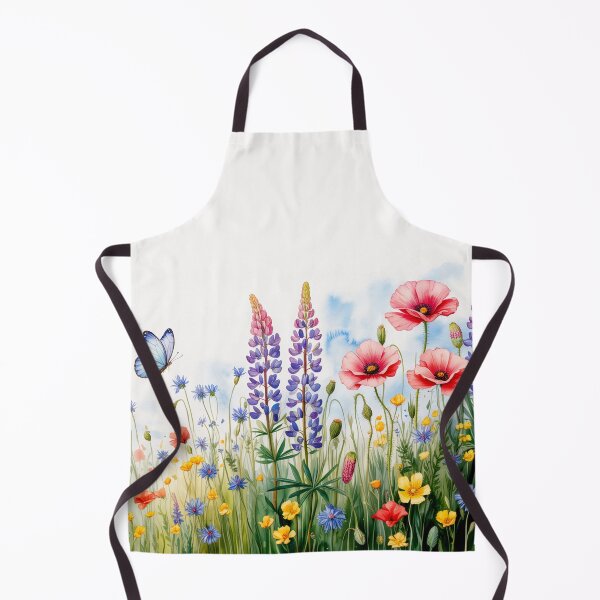 Item preview, colorful wildflower field designed and sold by BuxomBabe21.