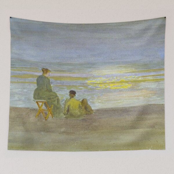 Item preview, Man and Woman on the Beach designed and sold by SharonTheFirst.