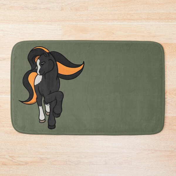 Item preview, Black Snowcap Pony designed and sold by Old Water Cryptid .