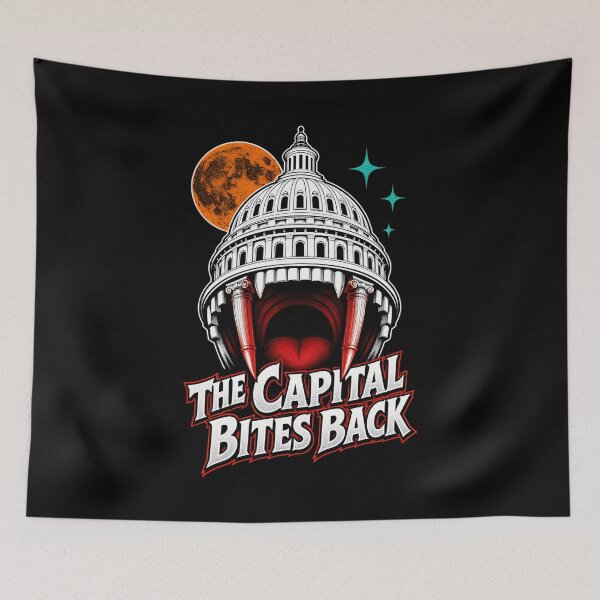 Item preview, Washington DC Halloween – The Capital Bites Back designed and sold by Fenay Designs.