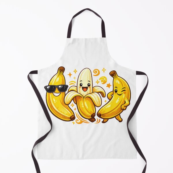 Item preview, Cute Funny Banana Trio Cartoon designed and sold by SurrealSproutz.