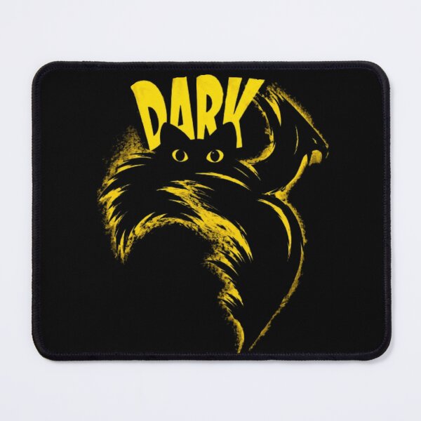 Item preview, Dark Black Cat Aesthetic | Fluffy Mysterious Void Cat Artwork designed and sold by Shakhbata-1.