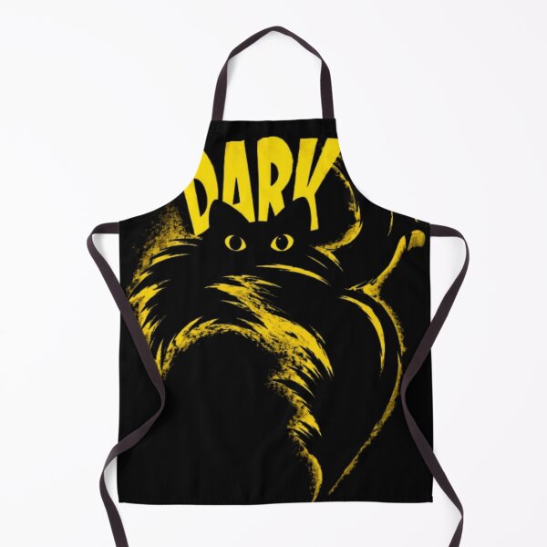 Item preview, Dark Black Cat Aesthetic | Fluffy Mysterious Void Cat Artwork designed and sold by Shakhbata-1.