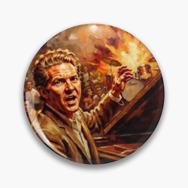 Item preview, Great Balls of Fire Music Biopic Fine Art Tribute designed and sold by Art's Diner.
