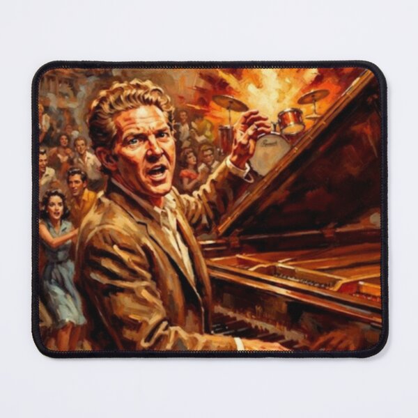 Item preview, Great Balls of Fire Music Biopic Fine Art Tribute designed and sold by Art's Diner.