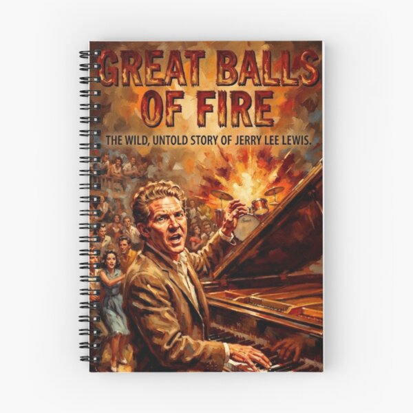 Item preview, Great Balls of Fire Music Biopic Fine Art Tribute designed and sold by Art's Diner.