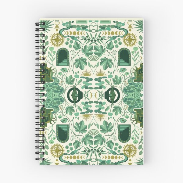 Item preview, Earthy Boho Botanical Seamless Pattern designed and sold by thetravelinguu.
