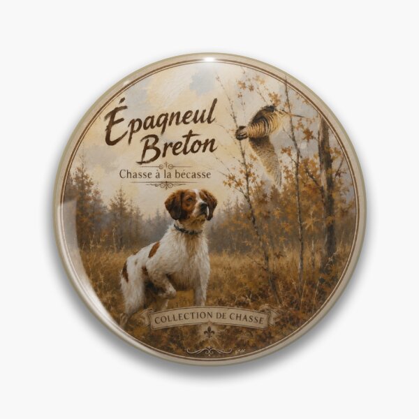 Item preview, Brittany Spaniel – Woodcock Hunting Season Wildlife Art designed and sold by TammyHunterArt.