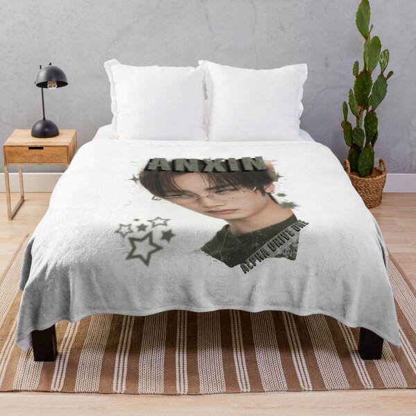 Item preview, ALPHA DRIVE ONEe (ALD1) Anxin Global KPOP Boy Group Black and White Collage Digital Art Portrait designed and sold by AJUNICE STUDIO.