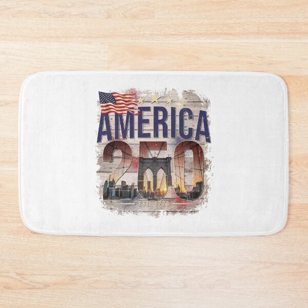 Item preview, America 250 New York City Semiquincentennial 1776 - 2026 Vintage Flag Skyline v1 designed and sold by DarylWelsh2024.