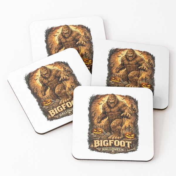 Item preview, Bigfoot Halloween Vintage Sasquatch Spooky American Design designed and sold by Jack W Art.