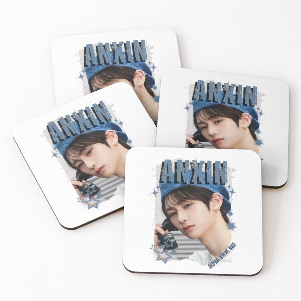 Item preview, ALPHA DRIVE ONEe (ALD1) Anxin Global KPOP Boy Group Black and White Collage Digital Art Portrait designed and sold by AJUNICE STUDIO.