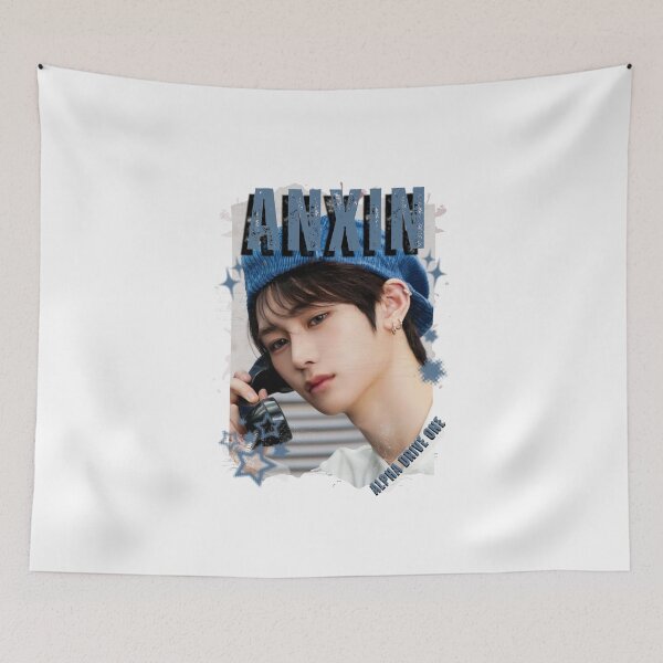 Item preview, ALPHA DRIVE ONEe (ALD1) Anxin Global KPOP Boy Group Black and White Collage Digital Art Portrait designed and sold by AJUNICE STUDIO.