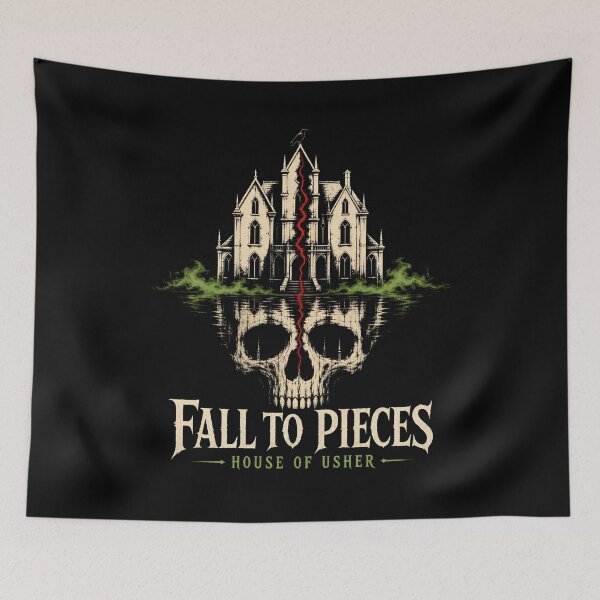Item preview, Edgar Allan Poe Halloween: Fall to Pieces at Usher designed and sold by Fenay Designs.