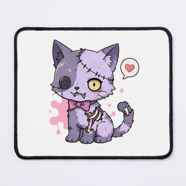 Item preview, zombie cat designed and sold by CuteAnimals22.