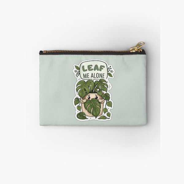 Item preview, Leaf Me Alone Cute Monstera Plant Sticker | Funny Kawaii Houseplant Lover Gift designed and sold by Reddiamond3 ⭐⭐⭐⭐⭐.