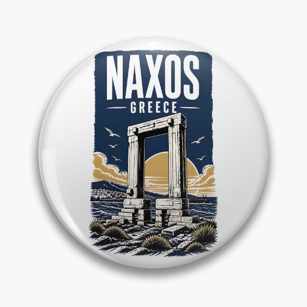 Item preview, Naxos Greece Vintage Travel Poster designed and sold by TravelersGems.