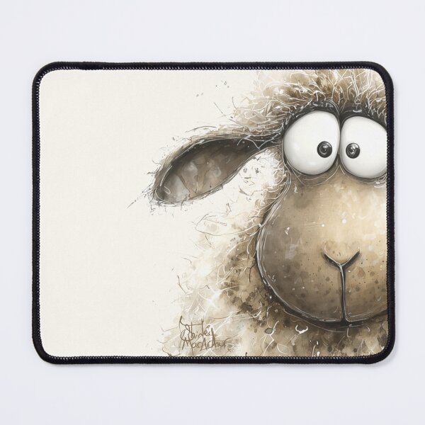 Item preview, Gorgeous Sheep ' Nosey Boo’ BY SHiRLeY MacARTHuR designed and sold by Shirley MacArthur Art.