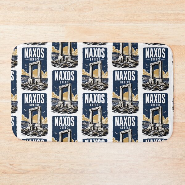 Item preview, Naxos Greece Vintage Travel Poster designed and sold by TravelersGems.
