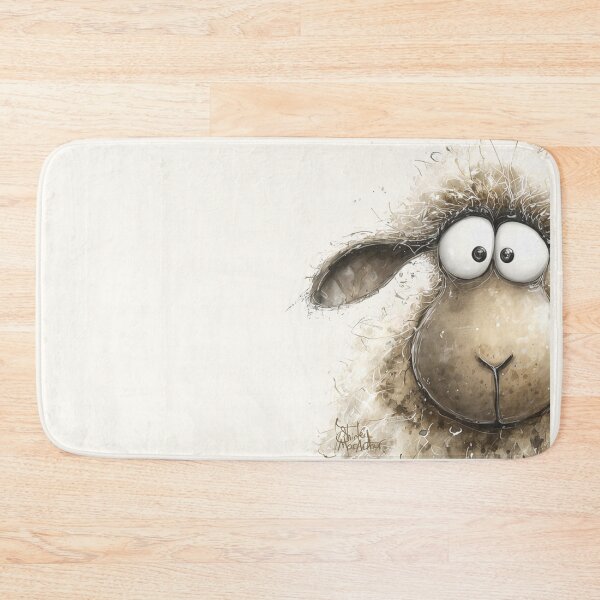 Item preview, Gorgeous Sheep ' Nosey Boo’ BY SHiRLeY MacARTHuR designed and sold by Shirley MacArthur Art.