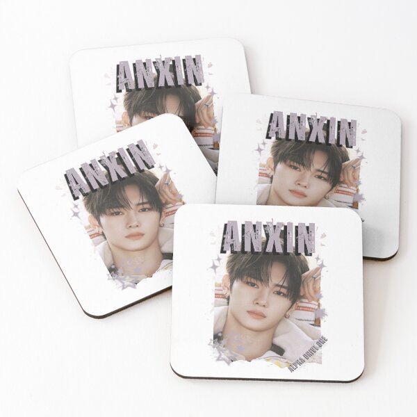 Item preview, ALPHA DRIVE ONEe (ALD1) Anxin Global KPOP Boy Group Black and White Collage Digital Art Portrait designed and sold by AJUNICE STUDIO.