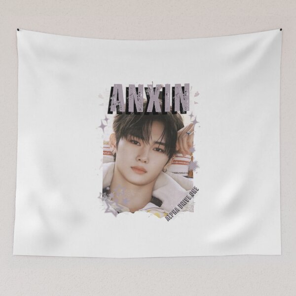 Item preview, ALPHA DRIVE ONEe (ALD1) Anxin Global KPOP Boy Group Black and White Collage Digital Art Portrait designed and sold by AJUNICE STUDIO.