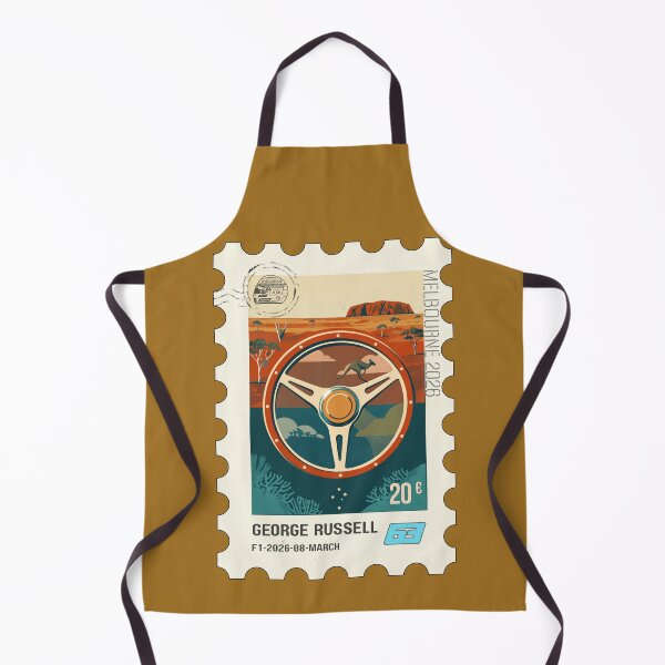 Item preview, F1 AUSTRALIA GP 2026 Stamp Poster - Winner George designed and sold by Pink Polar F1.