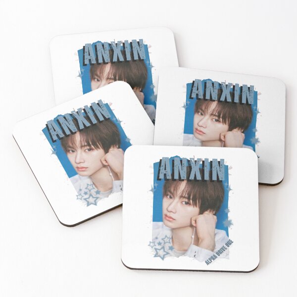 Item preview, ALPHA DRIVE ONEe (ALD1) Anxin Global KPOP Boy Group Black and White Collage Digital Art Portrait designed and sold by AJUNICE STUDIO.